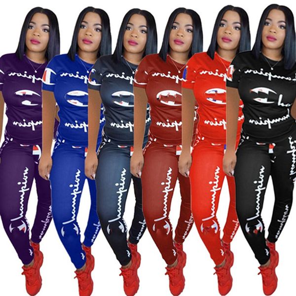 champion women s-3xl short sleeve 2 piece sets plus size t-shirt pants tracksuit summer casual clothing pullover outfits yogo capris 3491, White
champion women s-3xl short sleeve 2 piece sets plus size t-shirt pants tracksuit summer casual clothing pullover outfits yogo capris 3491, White
