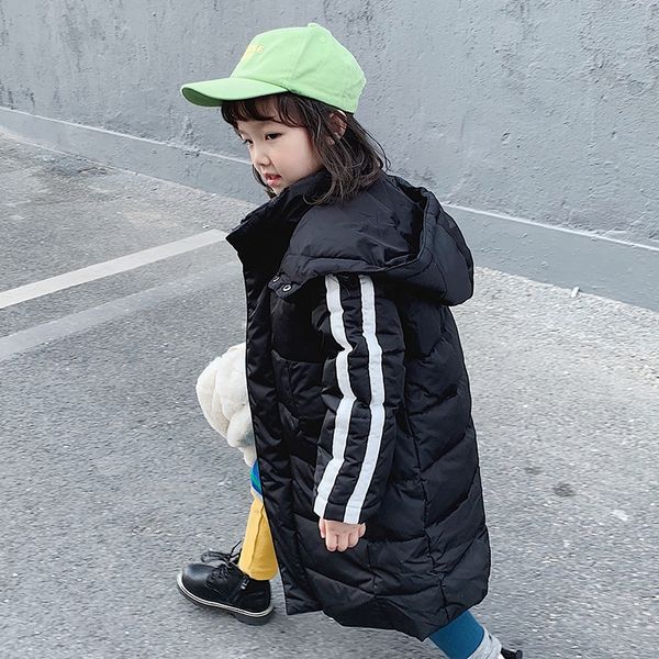 wakaku off-season special korean style mid-length down jacket children's sports thickened down jacket, Blue;gray
wakaku off-season special korean style mid-length down jacket children's sports thickened down jacket, Blue;gray