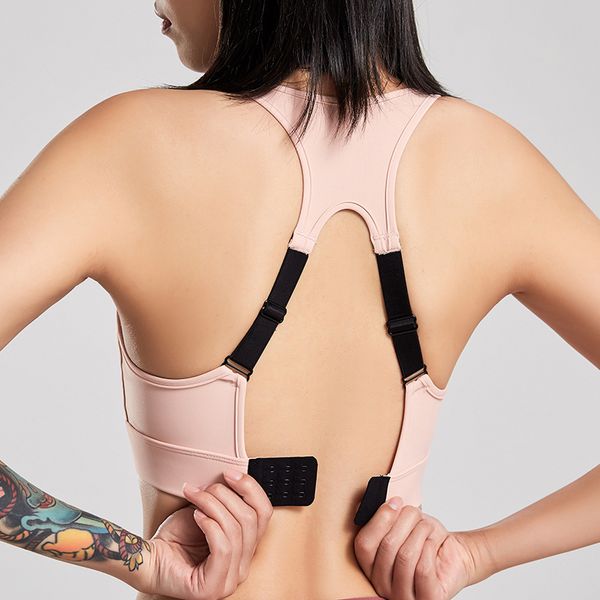 gym clothing 2021 adjustable shoulder straps sports bra women shockproof running yoga with back buckle quick-drying fitness, White;black
gym clothing 2021 adjustable shoulder straps sports bra women shockproof running yoga with back buckle quick-drying fitness, White;black