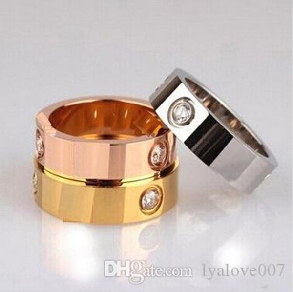 2019 titanium stainless steel love rings for women men jewelry couples cubic zirconia wedding rings bague femme 6mm wide with box, Slivery;golden
2019 titanium stainless steel love rings for women men jewelry couples cubic zirconia wedding rings bague femme 6mm wide with box, Slivery;golden