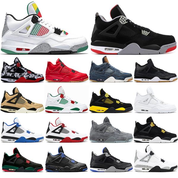 with socks new 4 4s basketball shoes jumpman black cat rasta neon metallic purple red what the mens trainers sneakers sports 40-47
with socks new 4 4s basketball shoes jumpman black cat rasta neon metallic purple red what the mens trainers sneakers sports 40-47