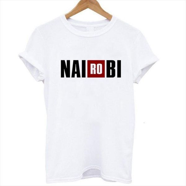 nairobi letter print women la casa de papel tv casual money heist t shirt house of t shirt tee, White
nairobi letter print women la casa de papel tv casual money heist t shirt house of t shirt tee, White