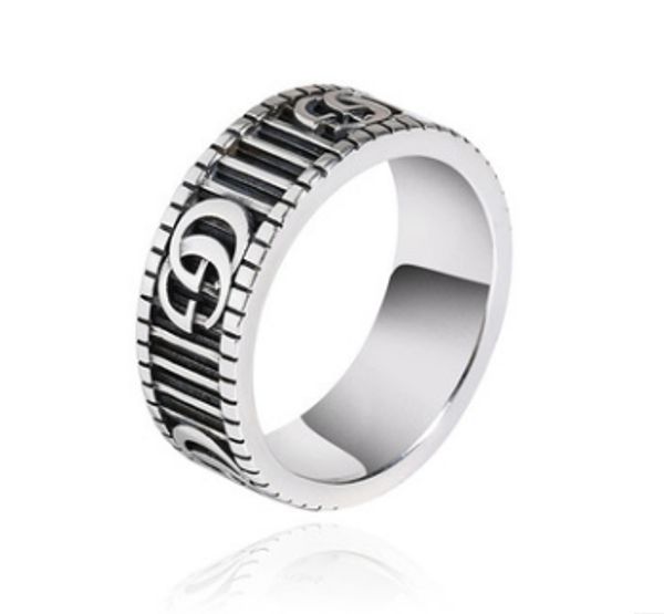 2020 925 sterling silver double g ring retro gear stripe couple ring ring
2020 925 sterling silver double g ring retro gear stripe couple ring ring