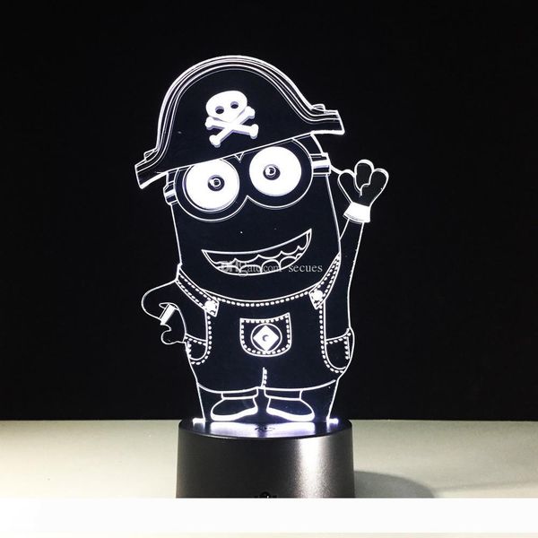 2017 Minions 3D Illusion Night Lamp 3D Optical Lamp Battery DC 5V Wholesale Free Shipping
2017 Minions 3D Illusion Night Lamp 3D Optical Lamp Battery DC 5V Wholesale Free Shipping
