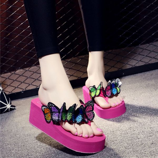 brand designer 3d colorful butterfly platform sandals shoes women summer handmade cute animals wedges slipper beach slides girls, Black
brand designer 3d colorful butterfly platform sandals shoes women summer handmade cute animals wedges slipper beach slides girls, Black