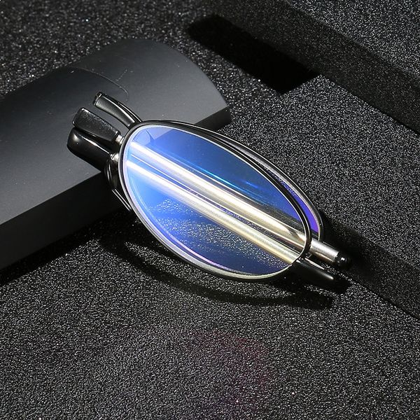 fashion portable antenna antenna folding reading glasses hd comfortable new metal round frame reading glasses for men and women, Silver
fashion portable antenna antenna folding reading glasses hd comfortable new metal round frame reading glasses for men and women, Silver