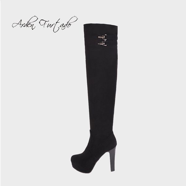 arden furtado pointed toe fashion heels waterproof stretch boots office lady stilettos booties over the knee high boots, Black
arden furtado pointed toe fashion heels waterproof stretch boots office lady stilettos booties over the knee high boots, Black