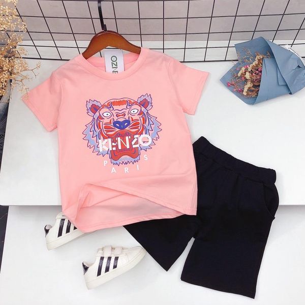 2020 kids designer suits boys and girls tiger print two-piece sets children summer and autumn t-shirt +shorts designer casual sets plus size, White
2020 kids designer suits boys and girls tiger print two-piece sets children summer and autumn t-shirt +shorts designer casual sets plus size, White