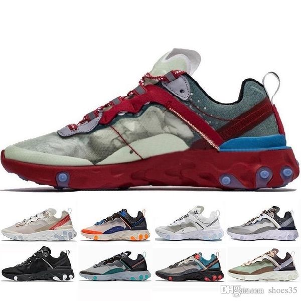 2020 new casual shoes original breathable mesh yarn sneakers women mens react element 87 sport shoes, Black
2020 new casual shoes original breathable mesh yarn sneakers women mens react element 87 sport shoes, Black