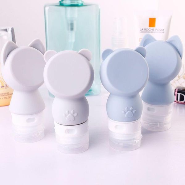 silicone refillable bottles portable mini travel cute cat ear bear ear bottle press bottle for lotion shampoo bathroom tools
silicone refillable bottles portable mini travel cute cat ear bear ear bottle press bottle for lotion shampoo bathroom tools