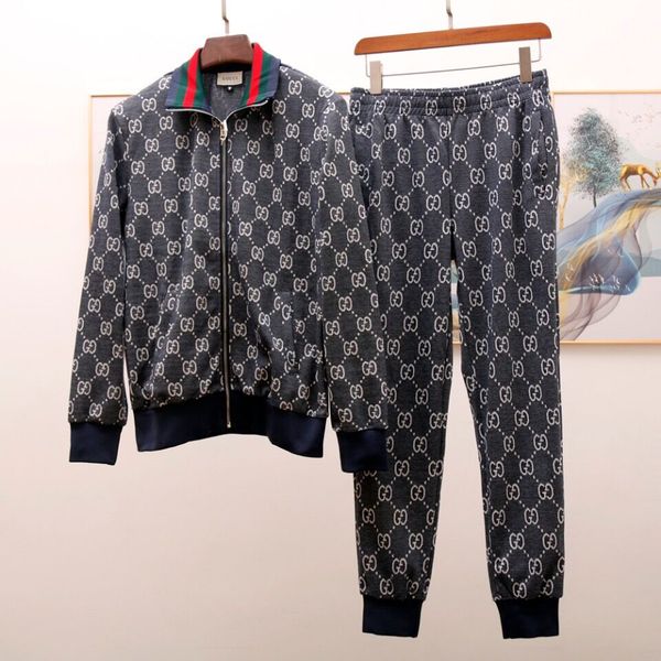 2020 g mens designer tracksuit autumn fashion luxury mens sweat suits cool streetwear long pants (jackets+pants) m-3xl, Black
2020 g mens designer tracksuit autumn fashion luxury mens sweat suits cool streetwear long pants (jackets+pants) m-3xl, Black