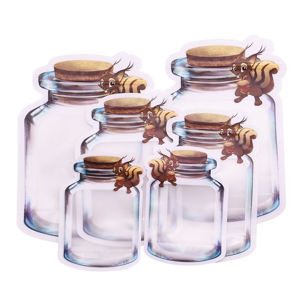 storage bags squirrel reusable mason jar bottle bag transparent fresh nut snack seal kitchen refrigerator organizer
storage bags squirrel reusable mason jar bottle bag transparent fresh nut snack seal kitchen refrigerator organizer