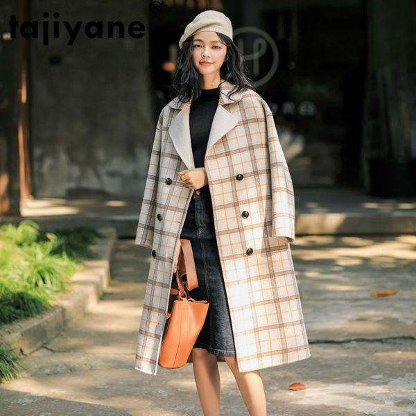 spring autumn feminine coat women clothes 2020 wool coat female jacket korean elegant overcoat outwear casaco feminino zt2261, Black