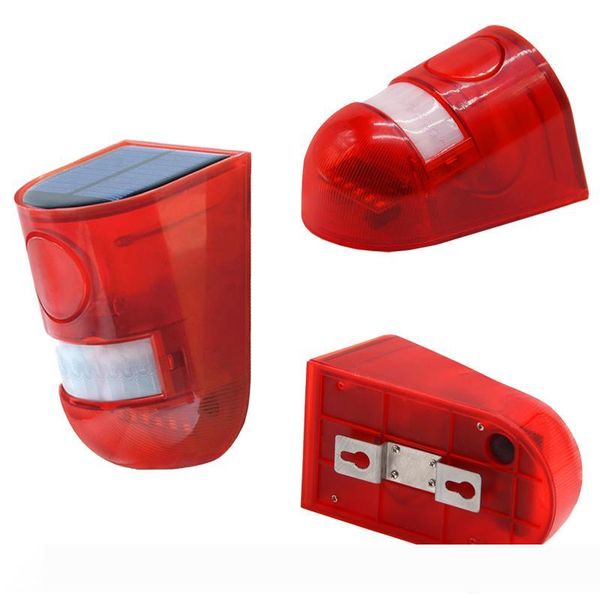 solar security lamp solar powered sound alarm strobe light flashing 6led light motion sensor security alarm system 110db day or night mode
solar security lamp solar powered sound alarm strobe light flashing 6led light motion sensor security alarm system 110db day or night mode