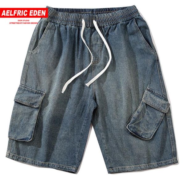 aelfric eden 2020 summer patchwork pockets denim shorts men hip hop casual joggers streetwear knee length male harem short pants, White;black
aelfric eden 2020 summer patchwork pockets denim shorts men hip hop casual joggers streetwear knee length male harem short pants, White;black