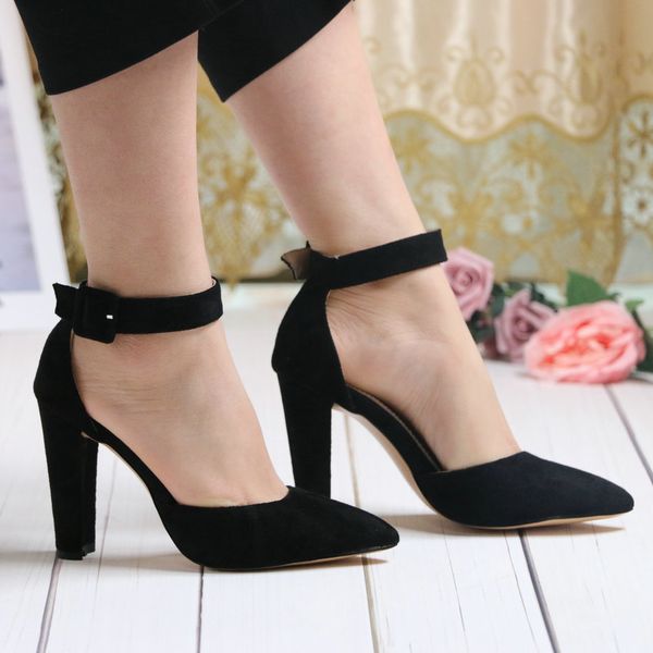 qutaa 2020 fashion women shoes party wedding super square high heel pointed toe red wine ladies pumps size 34-43 cx200715, Black
qutaa 2020 fashion women shoes party wedding super square high heel pointed toe red wine ladies pumps size 34-43 cx200715, Black