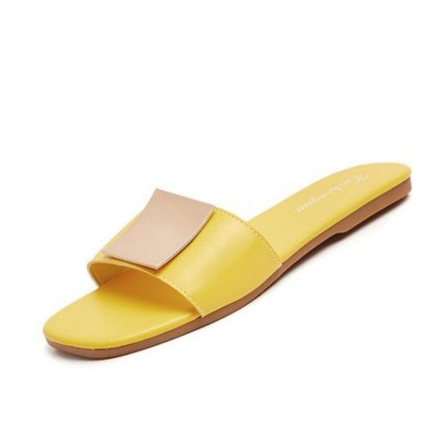 women applique slippers yellow green open toe slides summer shoes open-air comfortable footwear for girls 45-34 width fitting 45, Black
women applique slippers yellow green open toe slides summer shoes open-air comfortable footwear for girls 45-34 width fitting 45, Black