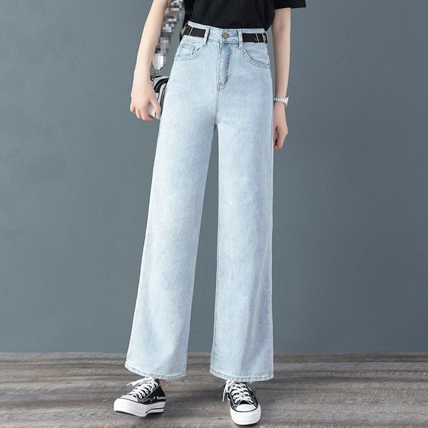 autumn summer mom jeans high waist vintage baggy wide leg pants thin loose blue casual with sashes women's denim capris
autumn summer mom jeans high waist vintage baggy wide leg pants thin loose blue casual with sashes women's denim capris