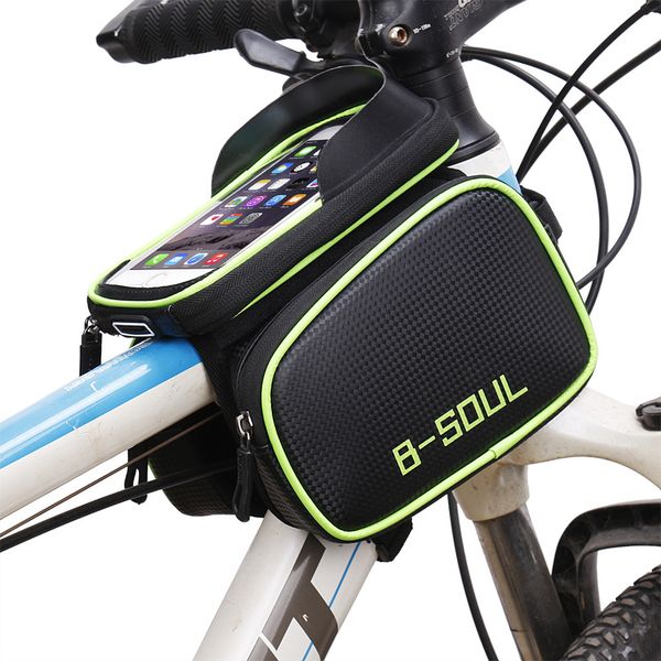 b-soul 6.2 inch waterproof cycling bike bag bicycle saddle bag riding bike accessories bicycle front tube pack for mobile phone mx200717
b-soul 6.2 inch waterproof cycling bike bag bicycle saddle bag riding bike accessories bicycle front tube pack for mobile phone mx200717