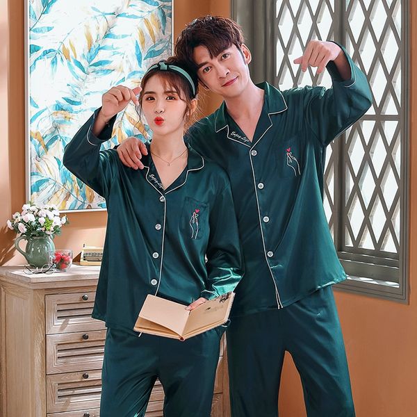 heart lovers clothes simulation home clothing pajamas new women's summer ice silk imitation silk long sleeve suit home clothes, Blue;red
heart lovers clothes simulation home clothing pajamas new women's summer ice silk imitation silk long sleeve suit home clothes, Blue;red