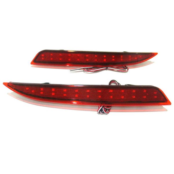 july king car led brake lights + night running warning light drl case for opel vauxhall astra j 5 door hatchback 2010-2015