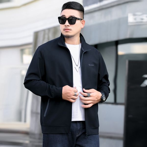 2020 season fat men's casual business fat loose stand collar jacket fashionable large size jacket, Black;brown
2020 season fat men's casual business fat loose stand collar jacket fashionable large size jacket, Black;brown