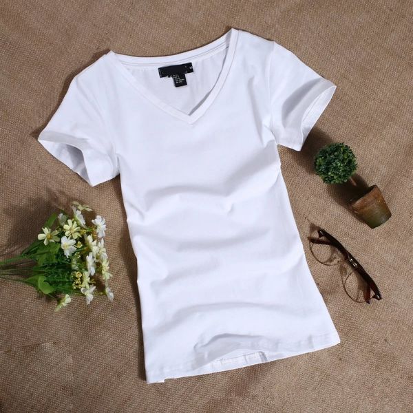 2020 ladies t-shirt ladies short-sleeved slim solid color simple solid color t-shirt ladies t-shirt womens designer t shirts, White
2020 ladies t-shirt ladies short-sleeved slim solid color simple solid color t-shirt ladies t-shirt womens designer t shirts, White