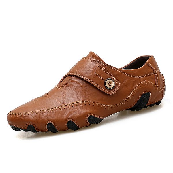 handmade genuine leather men shoes italian casual mens loafers breathable driving shoes slip on moccasins 38-47, Black
handmade genuine leather men shoes italian casual mens loafers breathable driving shoes slip on moccasins 38-47, Black