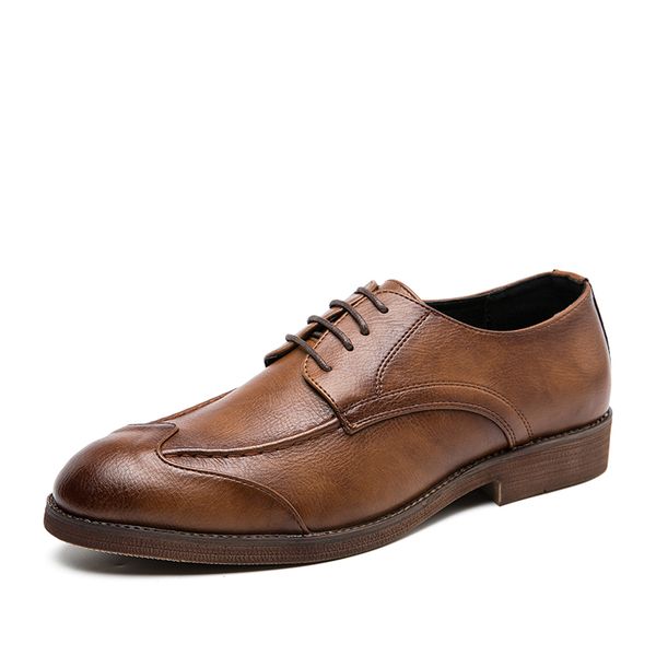 luxury shoes for men popular men's lace-up casual pointed trendy leather shoes fashion business homme outdoor sneakers, Black
luxury shoes for men popular men's lace-up casual pointed trendy leather shoes fashion business homme outdoor sneakers, Black