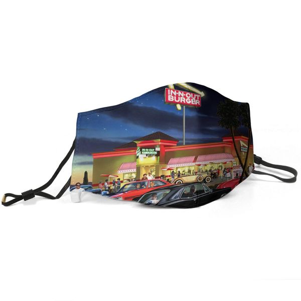 women men face mask dust mask muffle -n-in-n-out burger restaurant printed with adjustable ear hook mas, Silver
women men face mask dust mask muffle -n-in-n-out burger restaurant printed with adjustable ear hook mas, Silver