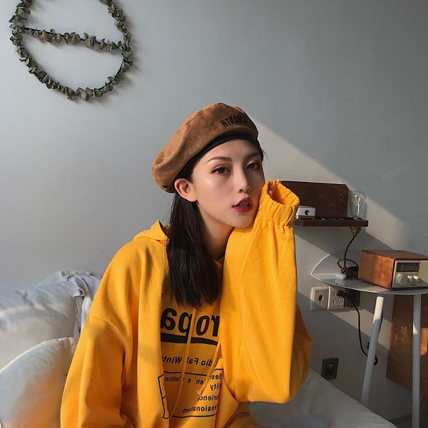 korean harajuku painter's hat beret embroidery letter beret female fashion all-match british suede octagonal pumpkin painter hat male, Blue;gray
korean harajuku painter's hat beret embroidery letter beret female fashion all-match british suede octagonal pumpkin painter hat male, Blue;gray