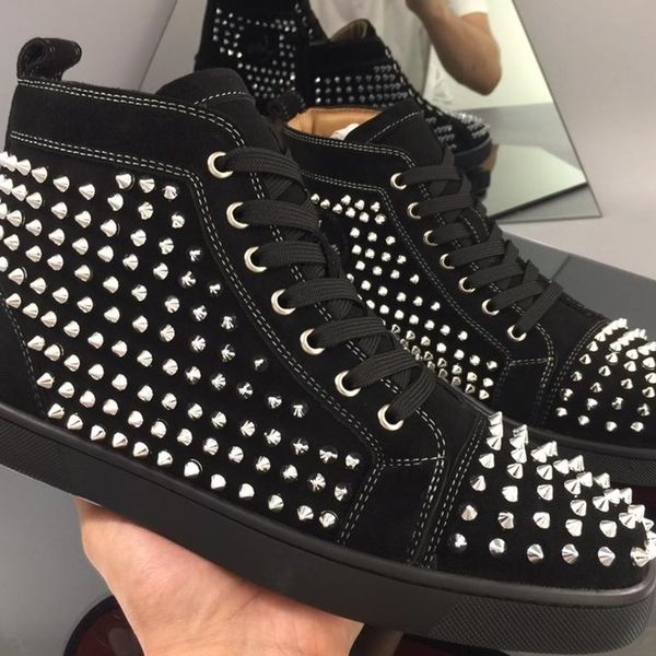 high selling spikes chaussure homme red bottom men fashion casual men shoes designer fashion shoes women ing, Black
high selling spikes chaussure homme red bottom men fashion casual men shoes designer fashion shoes women ing, Black