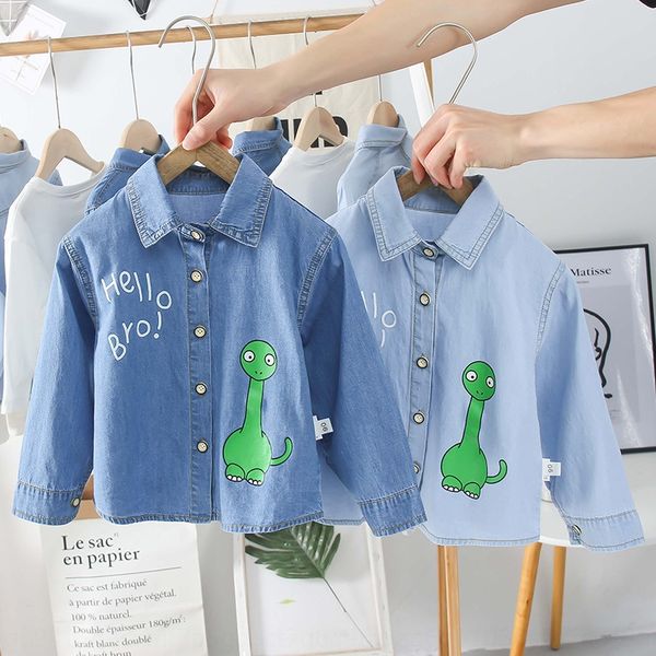 new children's clothing 2-8 years old baby jeans jeans coat shirt korean cartoon shirt coat, White;black
new children's clothing 2-8 years old baby jeans jeans coat shirt korean cartoon shirt coat, White;black