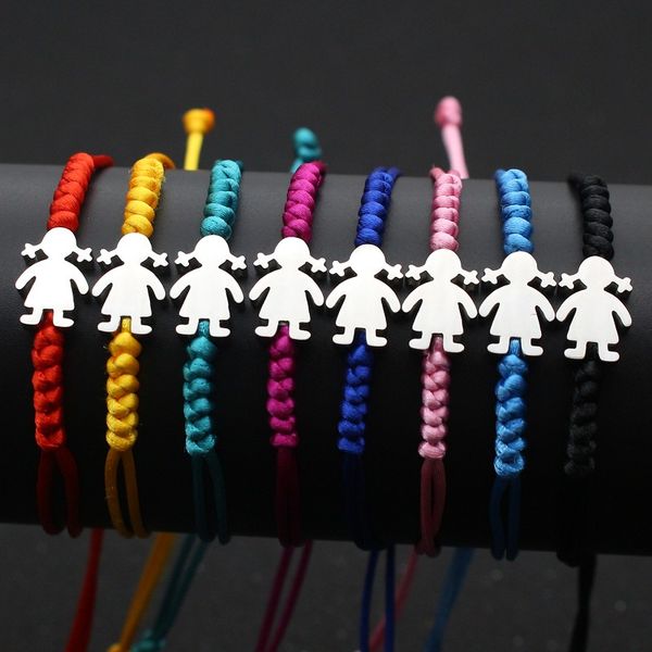 cute bear stainless steel little girl charm bracelet for women girls lucky red rope braid adjustable friendship bracelet jewelry, Golden;silver
cute bear stainless steel little girl charm bracelet for women girls lucky red rope braid adjustable friendship bracelet jewelry, Golden;silver