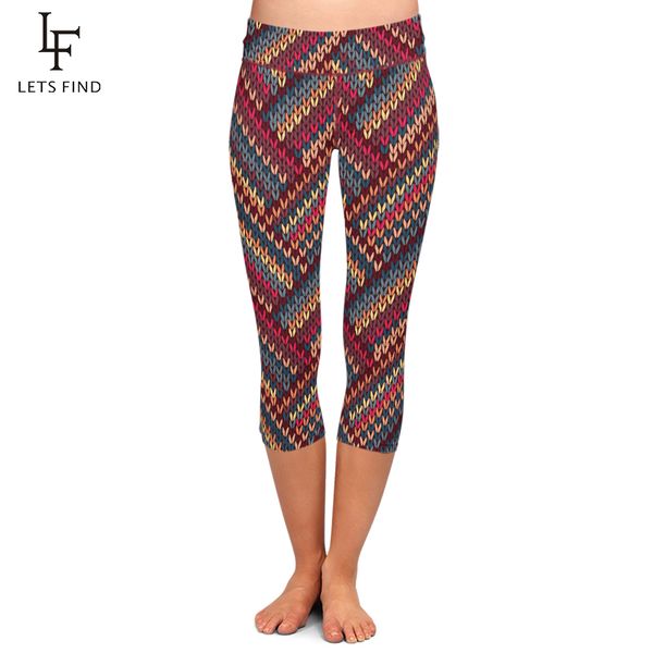 summer new arrival fashion high waist capri leggings 3d knitting print plus size mid-calf 3/4 stretch women casual leggings, Black
summer new arrival fashion high waist capri leggings 3d knitting print plus size mid-calf 3/4 stretch women casual leggings, Black