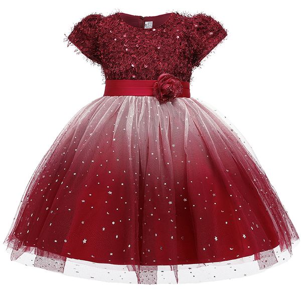 kids sequins dresses girls wedding dress elegant princess gown children evening party dress for girls costume t200709, Red;yellow
kids sequins dresses girls wedding dress elegant princess gown children evening party dress for girls costume t200709, Red;yellow