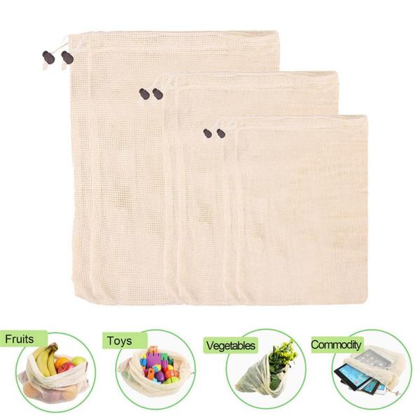 reusable shopping bags 100% cotton vegetable fruits storage bags 6 pcs mesh grocery shopping product bag women washable
reusable shopping bags 100% cotton vegetable fruits storage bags 6 pcs mesh grocery shopping product bag women washable
