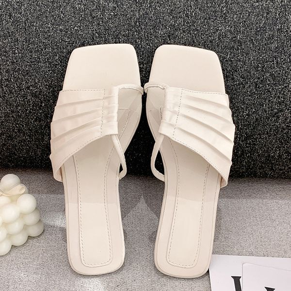 woman slippers 2020 square toe women's comfortable beach shoes women wood grain flats female casual slides ladies footwear, Black
woman slippers 2020 square toe women's comfortable beach shoes women wood grain flats female casual slides ladies footwear, Black