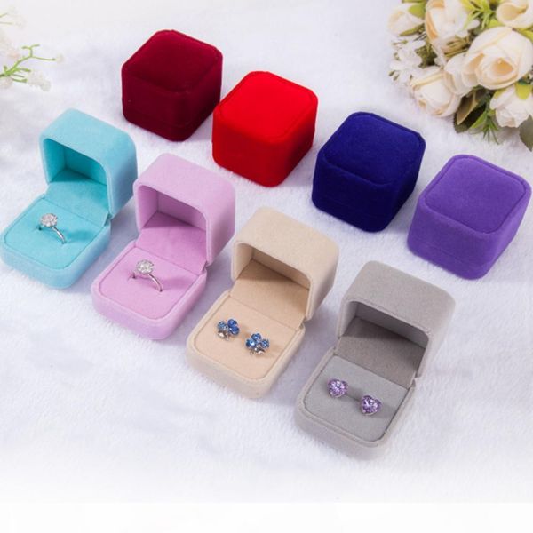 square heart shape solid color velvet jewelry necklace ring earring display storage organizer box gift box high quality, Pink;blue
square heart shape solid color velvet jewelry necklace ring earring display storage organizer box gift box high quality, Pink;blue