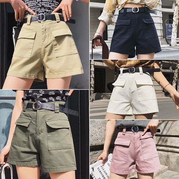 short denim shorts women's high-waisted casual style loose-fit wide-leg dad pants bags-summer new style, Blue
short denim shorts women's high-waisted casual style loose-fit wide-leg dad pants bags-summer new style, Blue