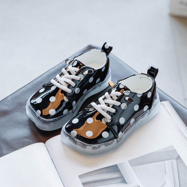 waterproof sneakers for kids polka dot lace up skateboard shoes boy and girl square toe rain sneaker shoes, Black
waterproof sneakers for kids polka dot lace up skateboard shoes boy and girl square toe rain sneaker shoes, Black