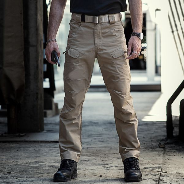 men's pants 2021 tactical casual men outdoor waterproof trousers camouflage multi-pocket pant cargo xa309f, Black
men's pants 2021 tactical casual men outdoor waterproof trousers camouflage multi-pocket pant cargo xa309f, Black