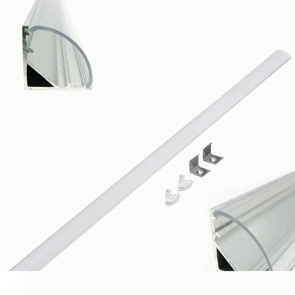 2m 45 degree v shaped aluminum wall corner triangle led bar lights accessories channel holder milk clear cover end up for led strip light
2m 45 degree v shaped aluminum wall corner triangle led bar lights accessories channel holder milk clear cover end up for led strip light