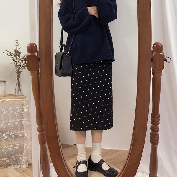 skirts long skirt saia midi mujer korean version of spring and summer after split wave point small fresh sweet package hip, Black
skirts long skirt saia midi mujer korean version of spring and summer after split wave point small fresh sweet package hip, Black