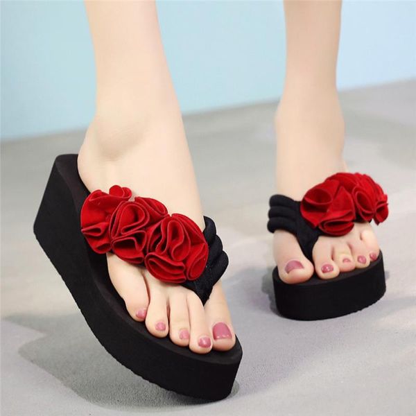 новое прибытие лето мода женщин зажим цветка toe вьетнамки non-slip клинья пляж тапочки платформа mid каблука вьетнамки a50, Black
новое прибытие лето мода женщин зажим цветка toe вьетнамки non-slip клинья пляж тапочки платформа mid каблука вьетнамки a50, Black