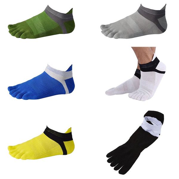 4 pair toe socks no show five finger socks cotton athletic running for men white+yellow+blue+black
4 pair toe socks no show five finger socks cotton athletic running for men white+yellow+blue+black