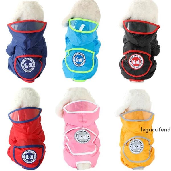 new dog raincoat waterproof pet clothes for small dogs chihuahua yorkshire cloak puppy rain coat jacket dog hoodie pets clothing t200328
new dog raincoat waterproof pet clothes for small dogs chihuahua yorkshire cloak puppy rain coat jacket dog hoodie pets clothing t200328