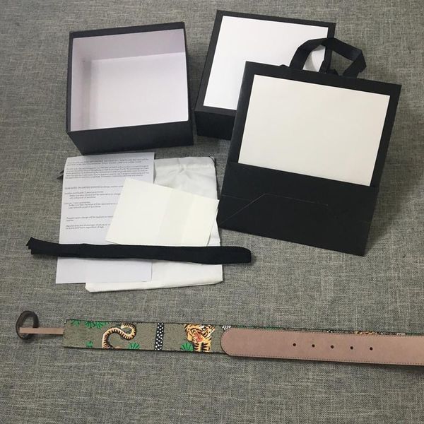 2020 tiger belts women and men designer belt gold and sliver buckle brown with tiger leather strap with box size 3.8cm width, Black;brown
2020 tiger belts women and men designer belt gold and sliver buckle brown with tiger leather strap with box size 3.8cm width, Black;brown