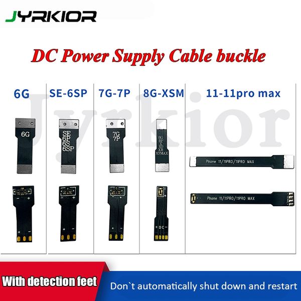 jyrkior for 6/7/8/x/xs max/11/11 pro max motherboard clip battery repair male buckle dc power supply test cable connector
jyrkior for 6/7/8/x/xs max/11/11 pro max motherboard clip battery repair male buckle dc power supply test cable connector