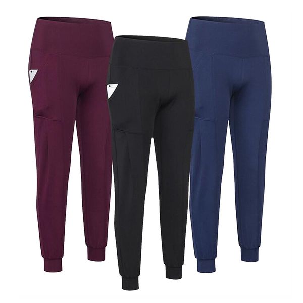 running pants women high waist pocket women's elastic loose yoga gym fitness sport leggings beam, Black;blue
running pants women high waist pocket women's elastic loose yoga gym fitness sport leggings beam, Black;blue